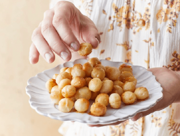 24k Gold-Leafed Jumbo Macadamias